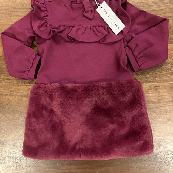 NWT-,Elegant Purple Kids Dress by Janie and Jack - Picture 5 of 5
